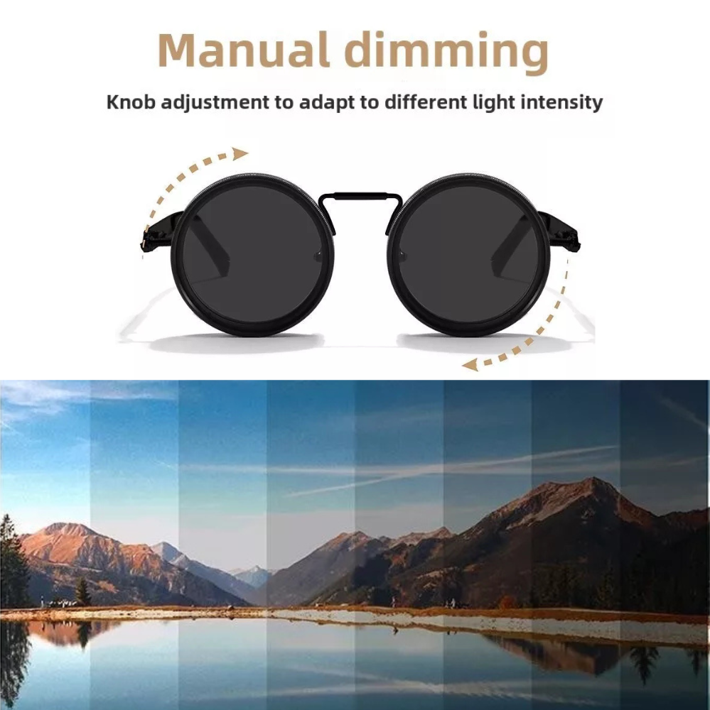 Clairfont™ Adjustable Tint Sunglasses with Built-in ND Filter