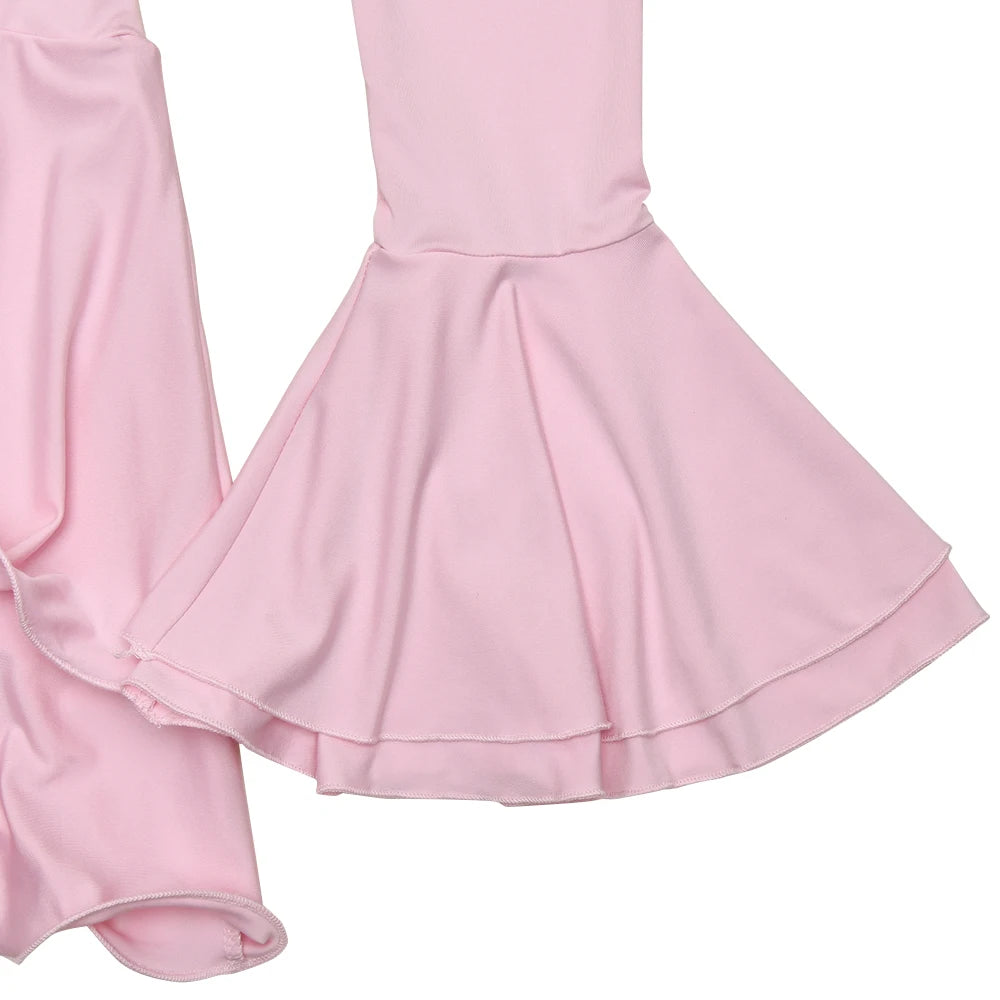 Ruffle Hem V-Neck Mini Dress