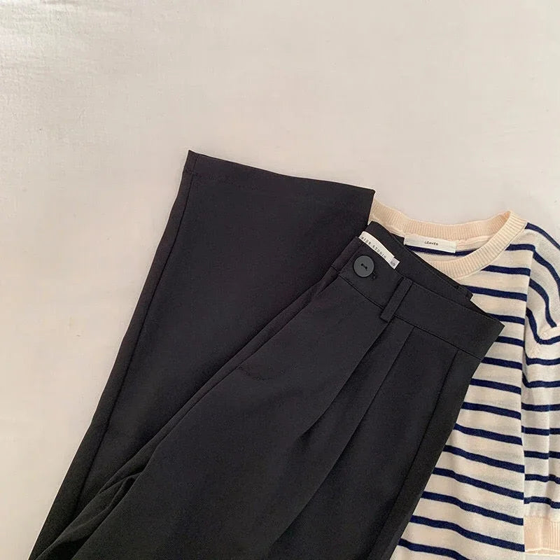 High Waist Suit Pants