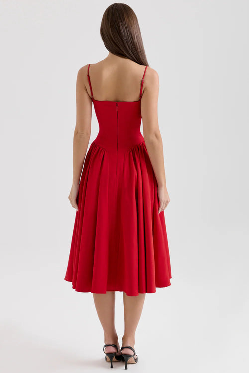 Red Skirt dresses